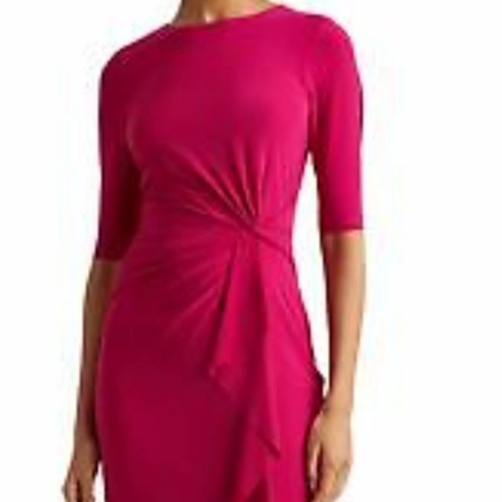 Lauren Ralph Lauren Twisted - Knot Jersey Dress